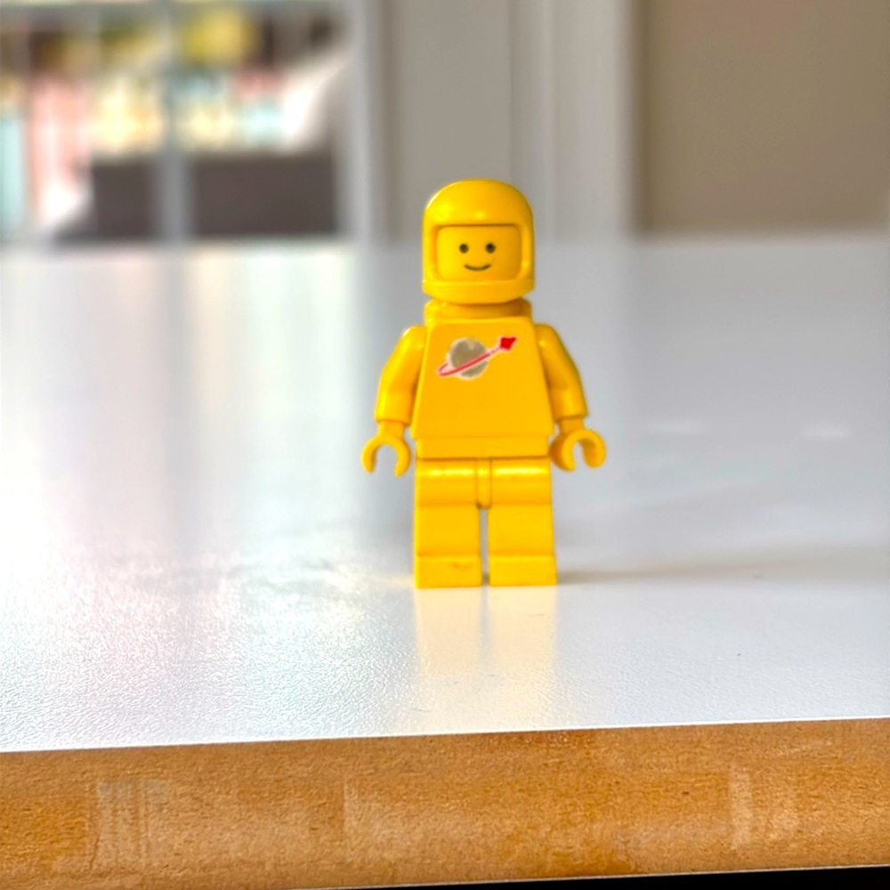 Original space Lego mini figure